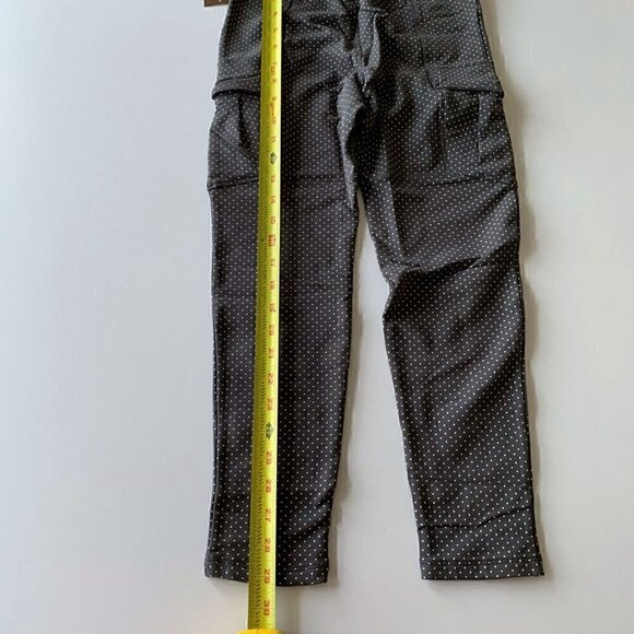 NWT Tea Collection Girl Pin Dot French Terry Cargo Pants 10 Years - Picture 12 of 15